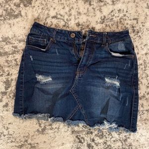 Denim skirt